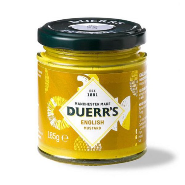 Duerr’s English Mustard, Jar 6.5oz (185g) *WHILE SUPPLIES LAST BWI