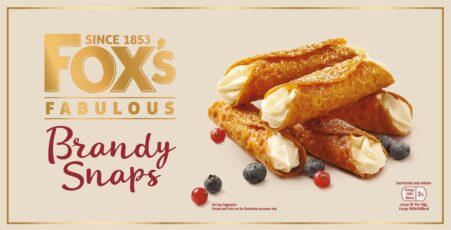 Fox's Brandy Snaps, Carton 3.53oz (100g) (Holiday Pre-Order ONLY)