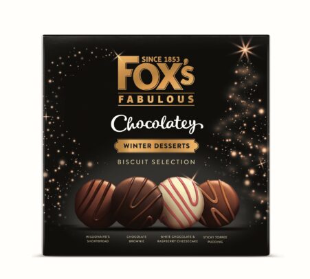 Fox's Chocolatey Winter Desserts Biscuit, Carton 8.80oz (250g) (Holiday Pre-Order ONLY)
