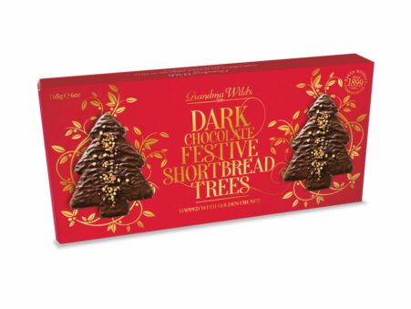 Grandma Wild's Dark Chocolate Festive Trees 5.82oz (165g) (Holiday Pre-Order ONLY)