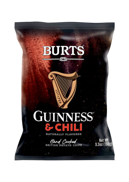 Burts Guinness Rich Chili Potato Chips Large 5.30oz (150g)