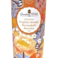 Grandma Wild's English Orange Marmalade Biscuits, Tube 5.29oz (150g) (Holiday Pre-Order ONLY)