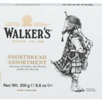 Walkers Shortbread Scottish Piper Assorted Shortbread, Carton 8.8oz (250g) (Holiday Pre-Order ONLY)
