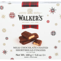 Walkers Shortbread Milk Chocolate Coated Shortbread Fingers, Carton 5.6oz (160g) (Holiday Pre-Order ONLY)