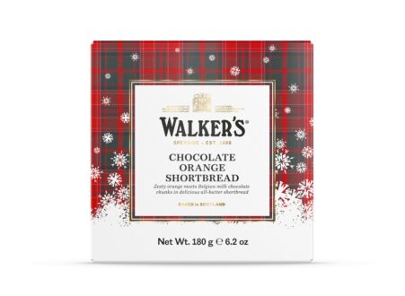 Walkers Shortbread Chocolate Orange Shortbread 6.2oz (180g) (Holiday Pre-Order ONLY)