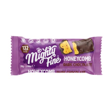 Mighty Fine Dark Chocolate Honeycomb Bar 1.06oz (30g) (Holiday Pre-Order ONLY)