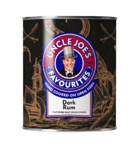Uncle Joe's Dark Rum, Tin 4.23oz (120g) (Holiday Pre-Order ONLY)