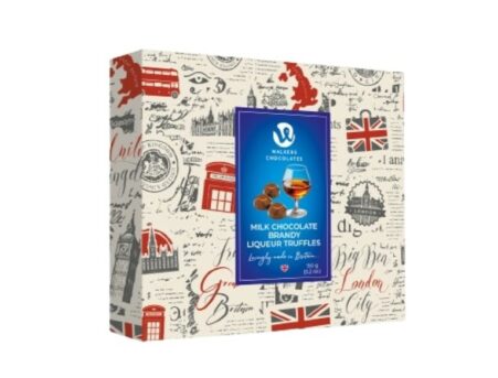 Walkers Chocolates Milk Chocolate Brandy Liqueur Truffles 5.29oz (150g) (Holiday Pre-Order ONLY)