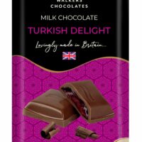 Walkers Chocolates Milk Chocolate Turkish Delight Bar 3.53oz (100g)