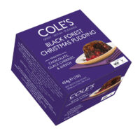 Cole's Black Forest Christmas Pudding, Box 16.0oz (454g) (Holiday Pre-Order ONLY)