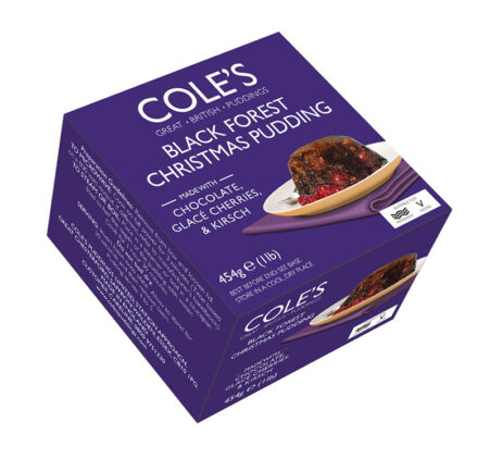 Cole's Black Forest Christmas Pudding, Box 16.0oz (454g) (Holiday Pre-Order ONLY)