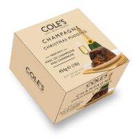 Cole's Champagne Christmas Pudding, Box 16.0oz (454g) (Holiday Pre-Order ONLY)