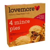 Lovemore Mince Pies, Wheat & Gluten Free, 4pk  9.52oz (270g) (Holiday Pre-Order ONLY)