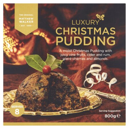 Matthew Walker Luxury Christmas Pudding, Box 28.2oz (800g) (Holiday Pre-Order ONLY)