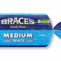 Brace's White Bread, 28.2oz (800g) *FROZEN